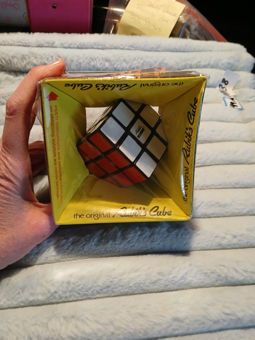 The Original Rubik's Cube - Classic Multicolor Puzzle in Window Box
